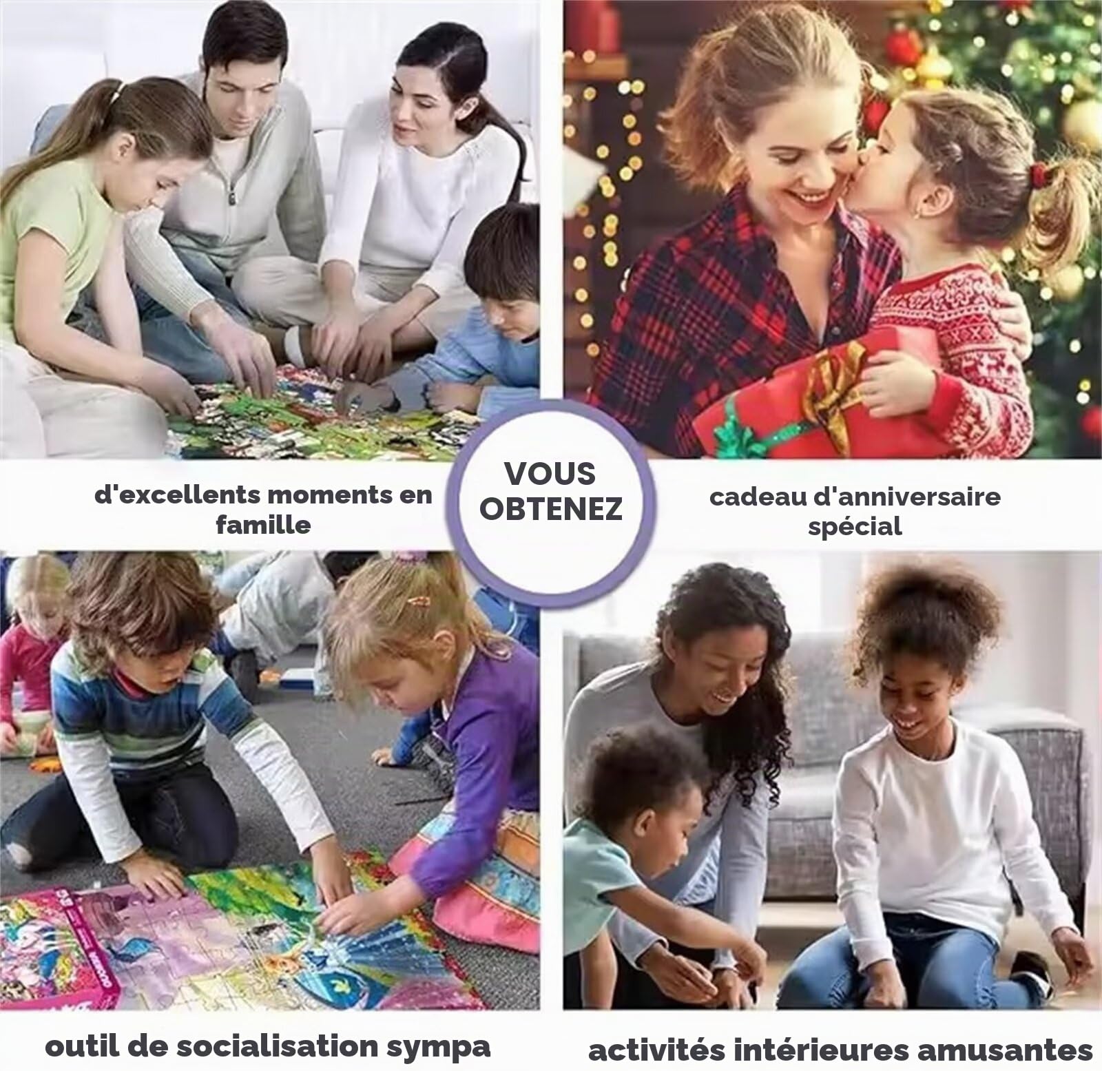 Puzzle 2000 Pièces Adulte, Fleurs Blanches 100 x 70 cm Jeu Classique Puzzles pour Adultes Jouet Éducatif, Puzzle pour Adulte 2000 Pieces, Jeu Difficile pour Les activités