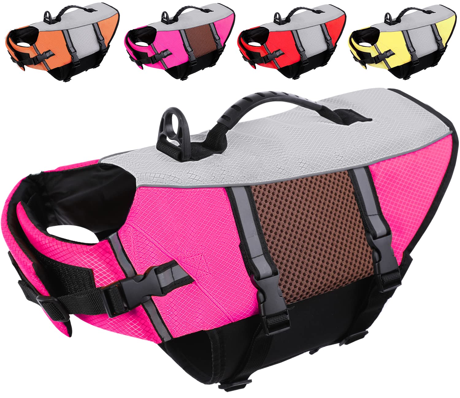 Dog Life Jacket for Swimming Boating 