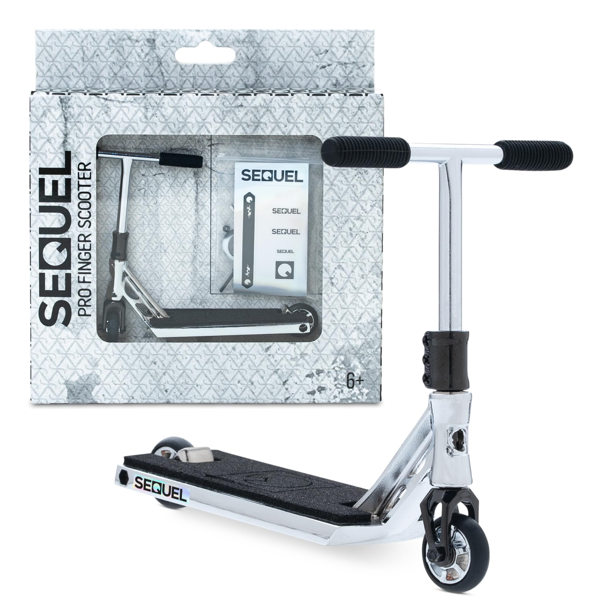 Sequel Pro Finger Scooter (Silver) โ image 1