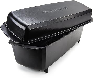 Broil King 69615 Cast Iron Rib Roaster, Black