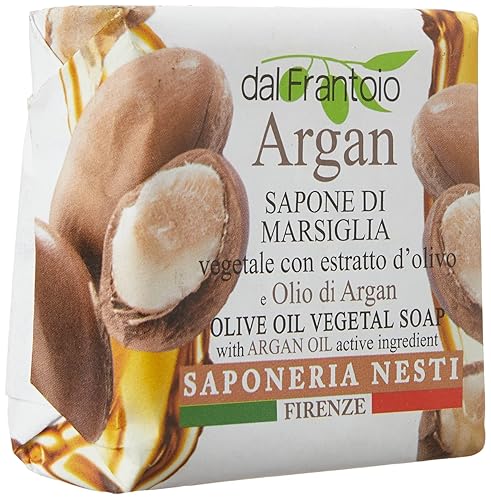 Nesti Dante - Jabón vegetal de aceite de oliva Dal Frantoio - Argán (100g/3.5oz)