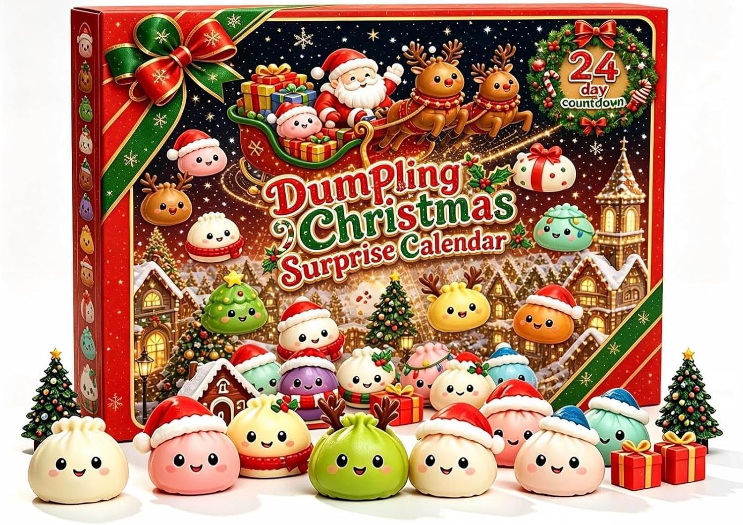 Christmas Squishies Advent Calendar, Adult 24 Day Fidget Surprise — image 1