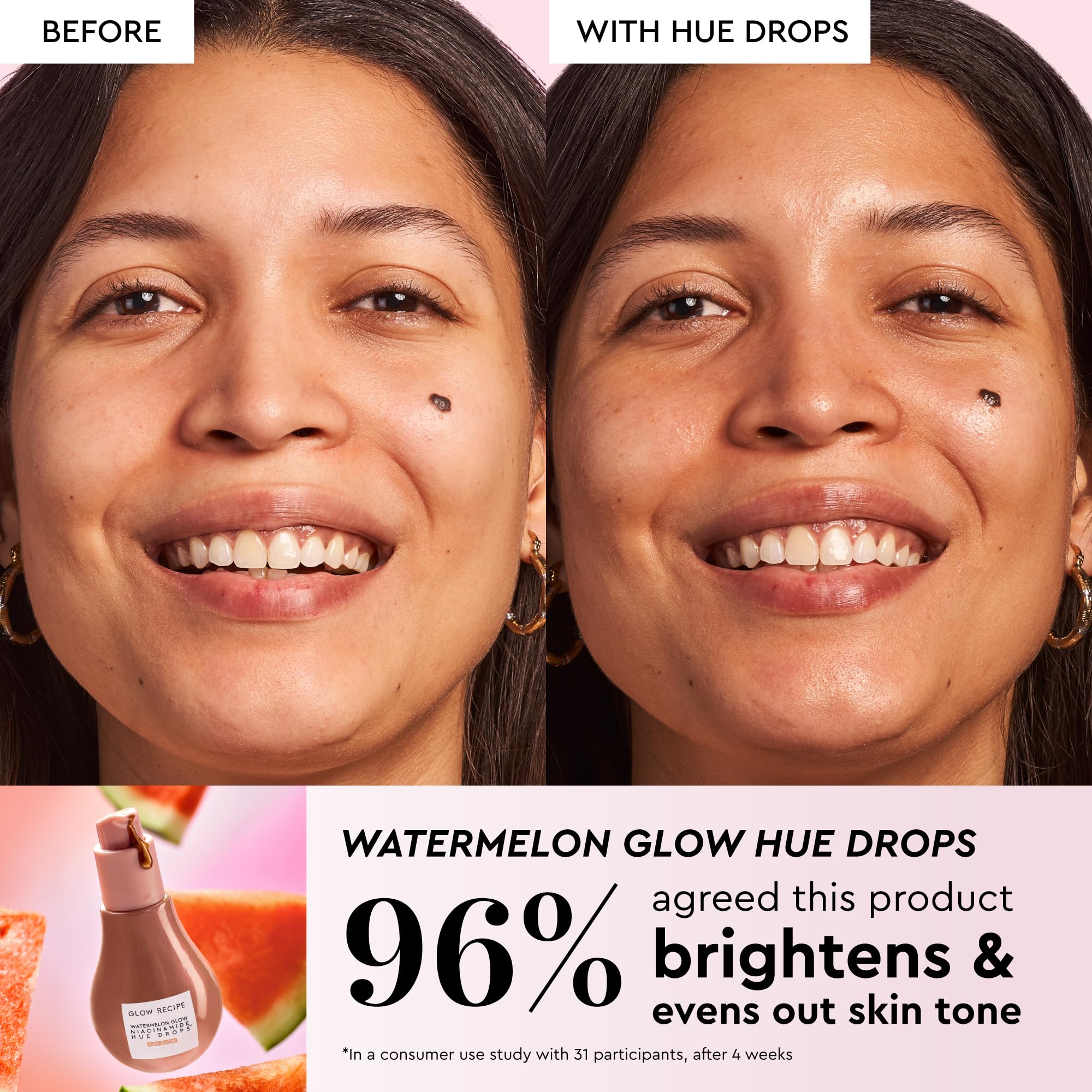 Glow Recipe HueTinis Mini Tinted Skincare Set, 7-Piece Glow Kit