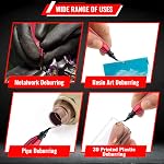 AFA Tooling Deburring Tool Kit with 11 High Speed Steel BK3010 Blades | Precision Edge Burr Removal on Copper, Iron, Brass, and PVC Plumbing Pipes, 3D Printing Plastics, Resin Art, and Metal Work
