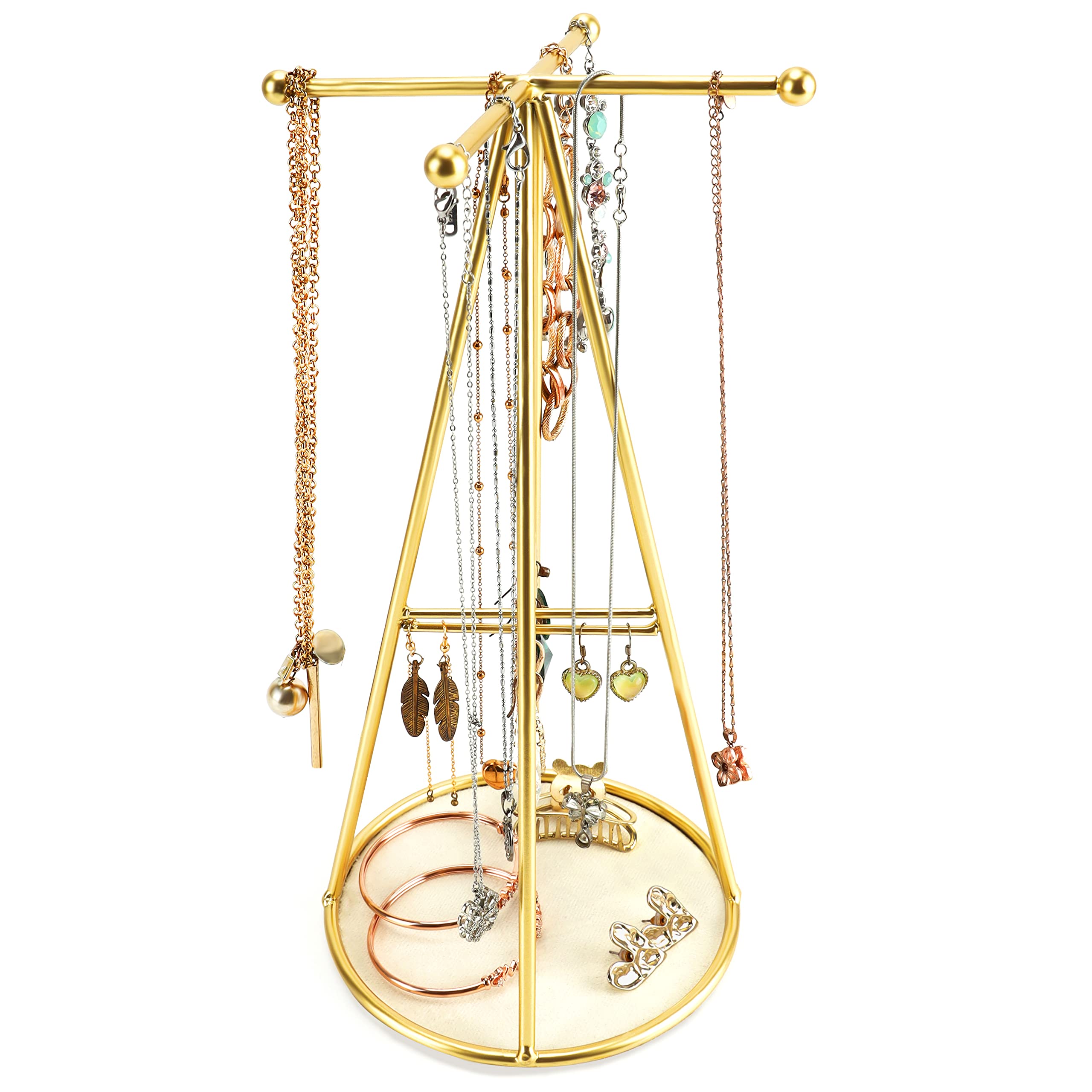 Porta Diadema A 3 Livelli - Espositore Corone E Fascie - Organizer Gioielli - Foto 3