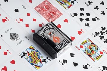 Bicycle Prestige Plastic Playing Cards Plastic Playing Cards (Pack of 6)