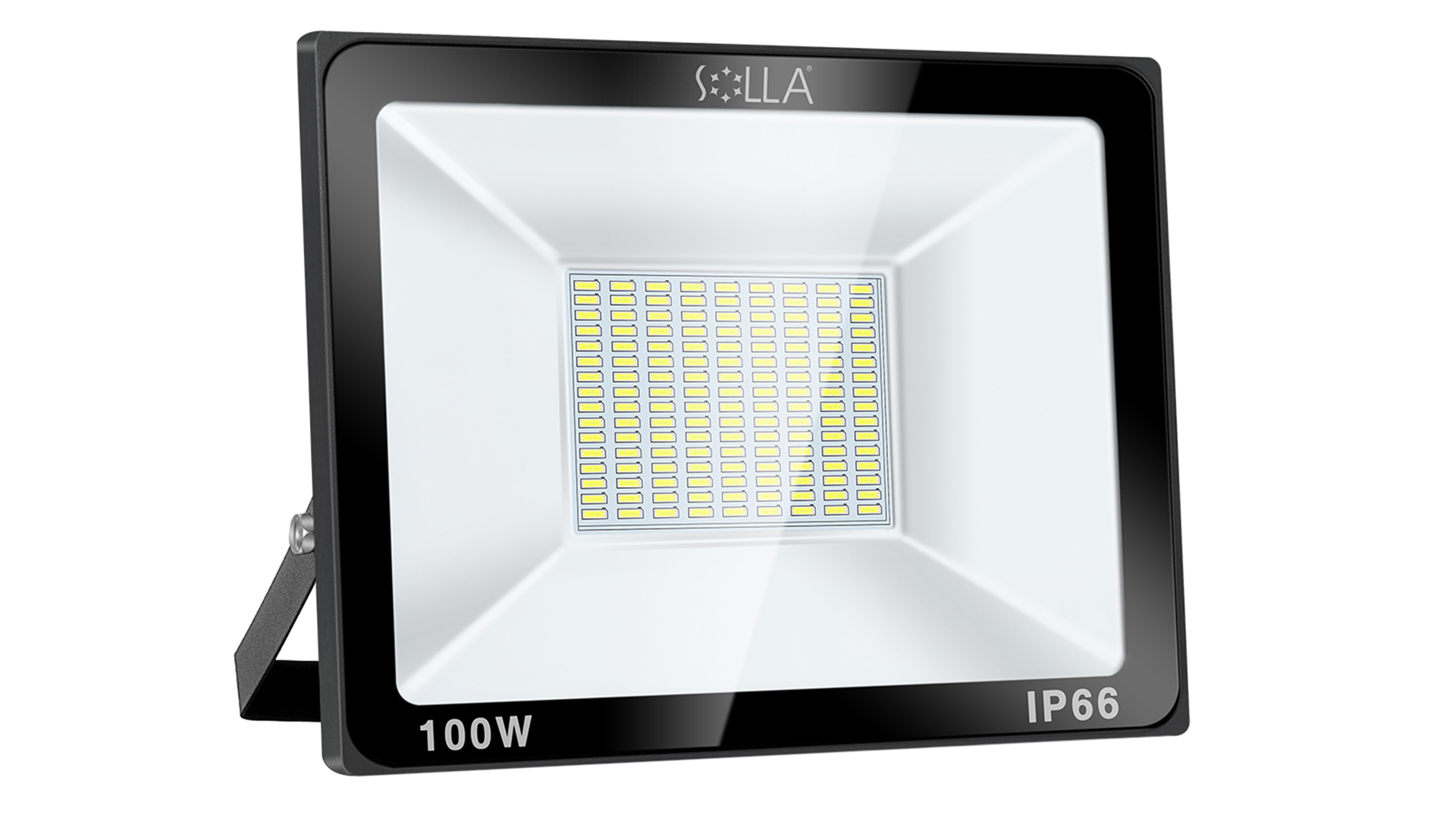2 Pack 100W LED Flood Light, IP66 Waterproof, 8000lm, 550W
