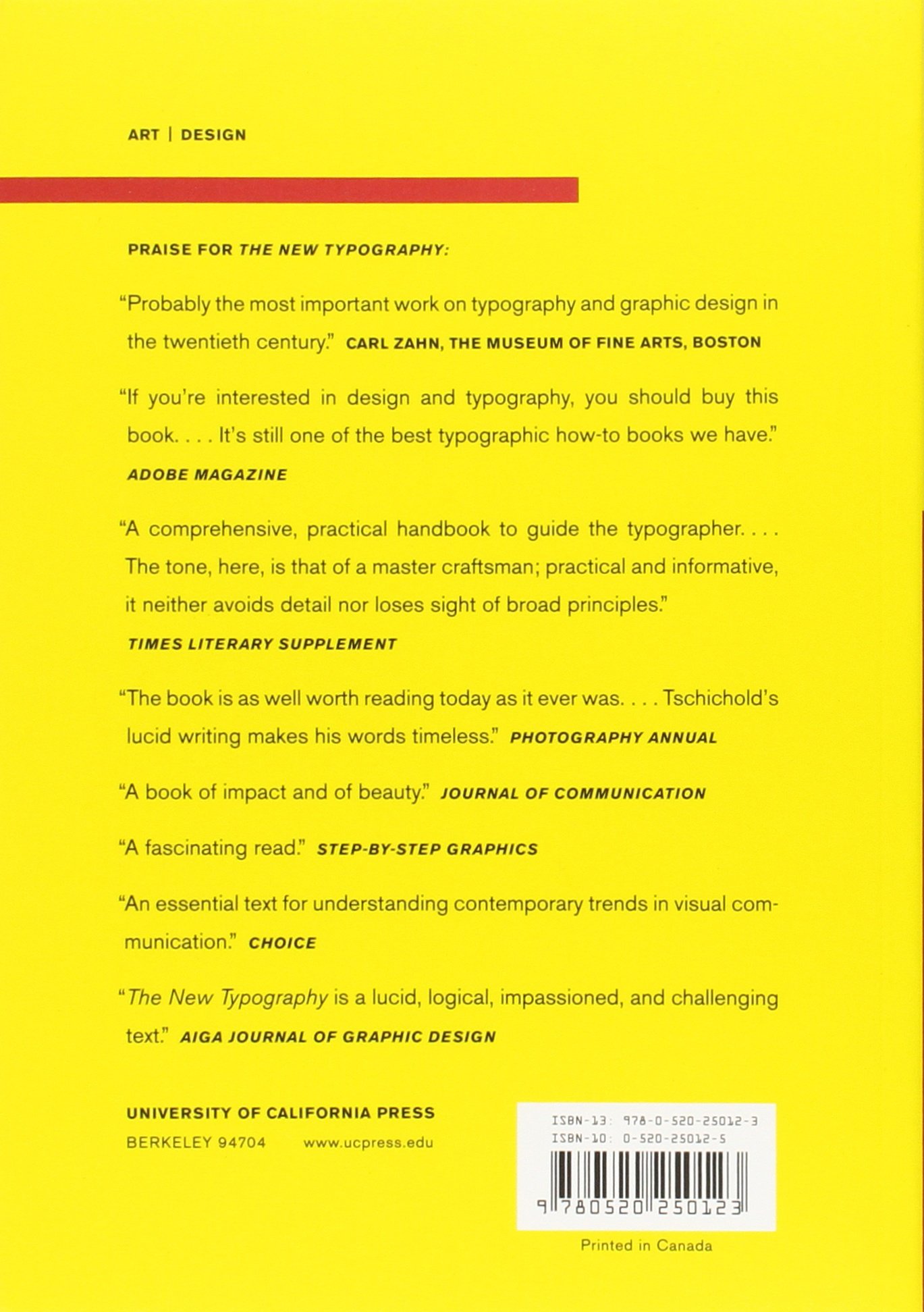 The New Typography: A Handbook for Modern Designers