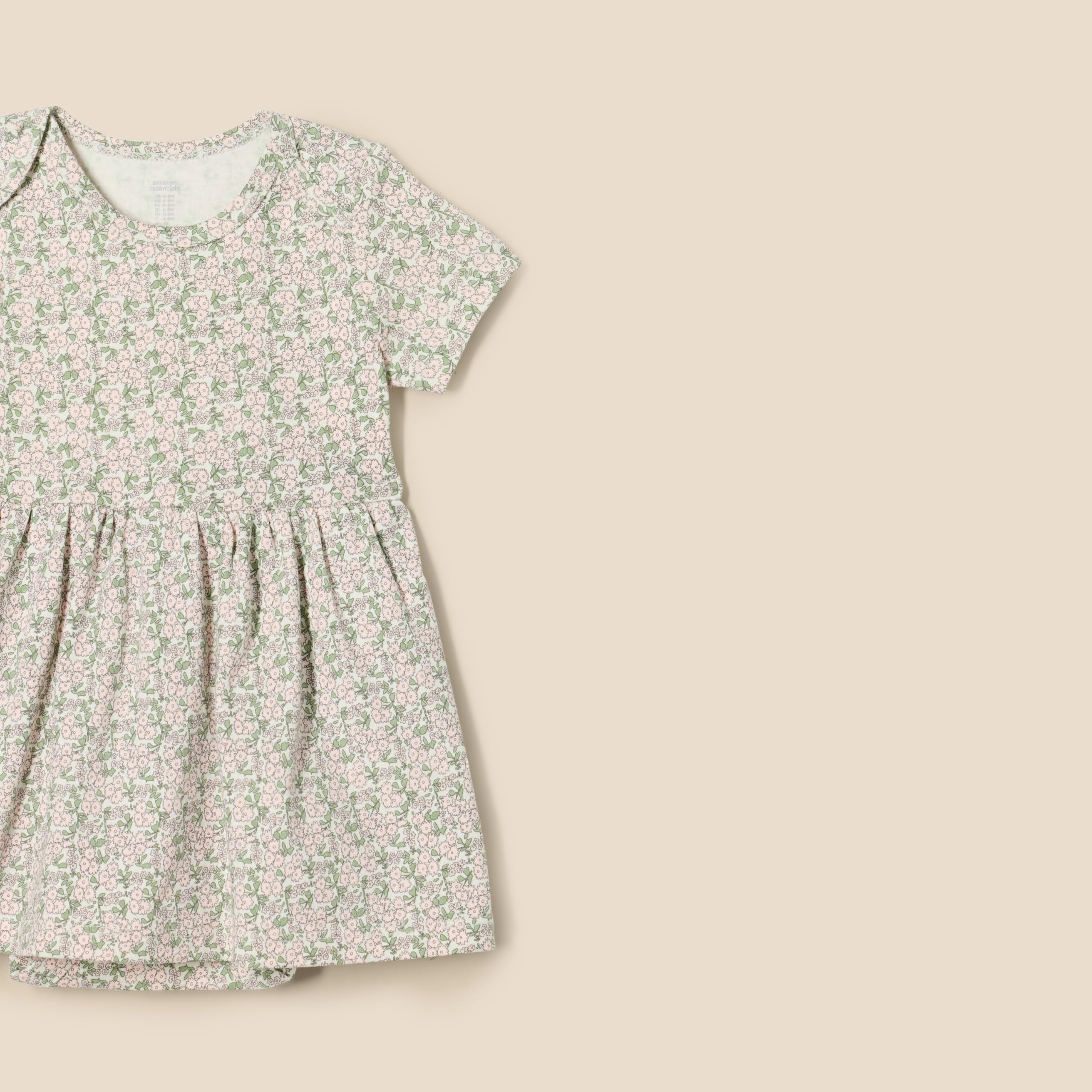 Amazon Essentials Baby - Mädchen Enges Kurzarmkleid