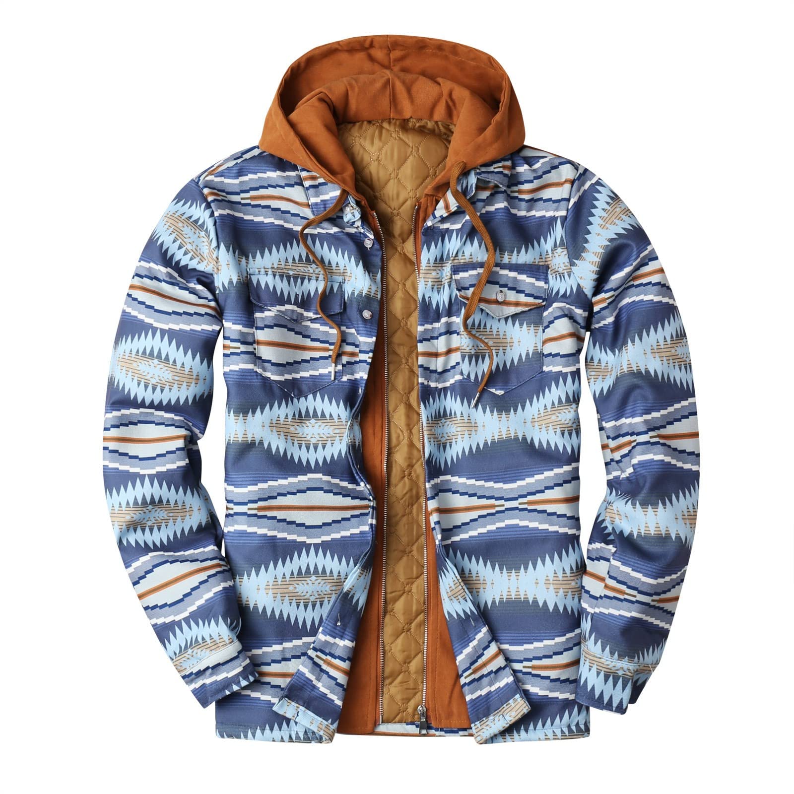 Giacca Di Lana Per Uomo Felpa Uomo Manica Lunga Pullover Tinta unita Cerniera Bomber Giacca Con Cappuccio Felpe Spessa