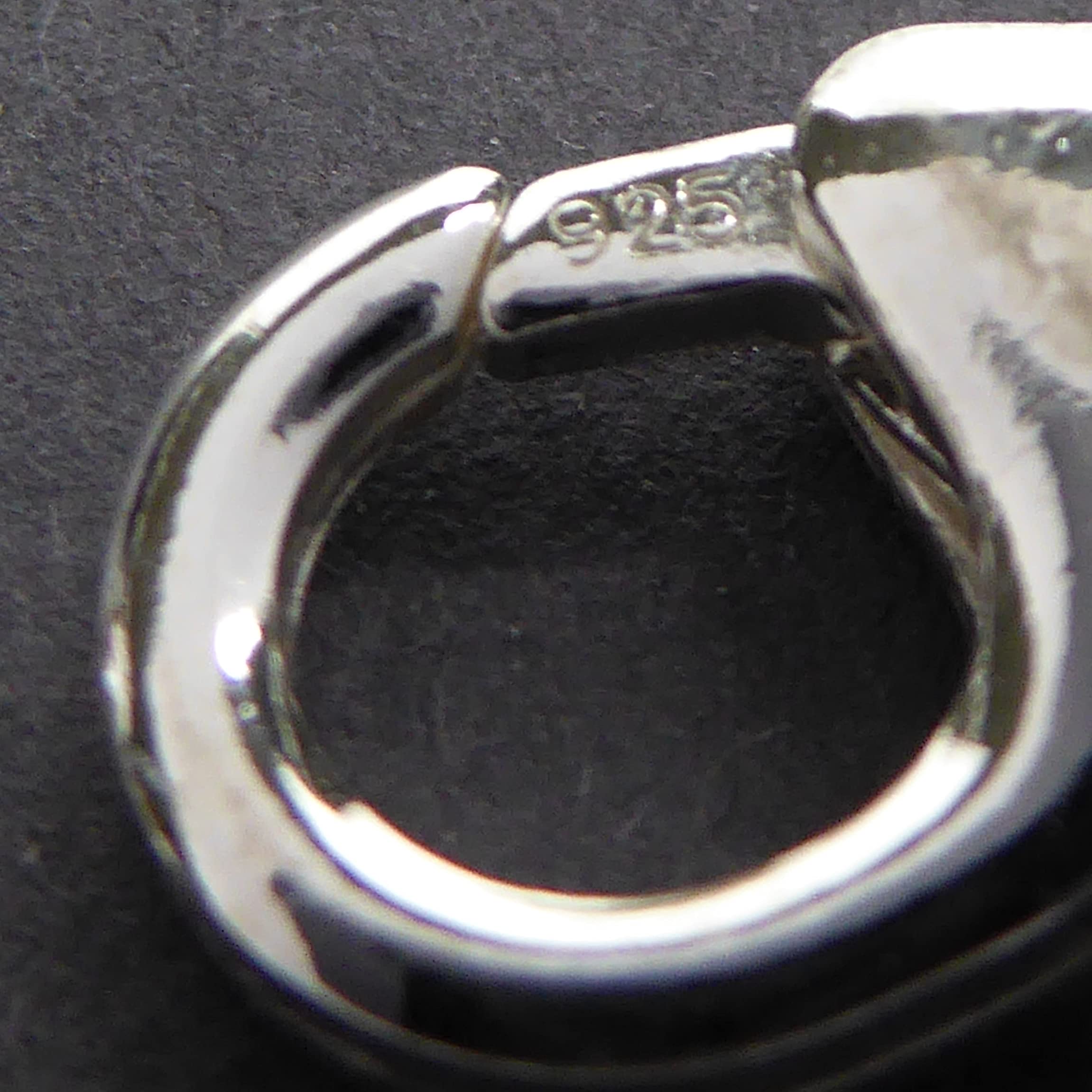925 Silber Lobster Karabiner Clasps Karabinerhaken Verschluss 14m Ring offen (8)