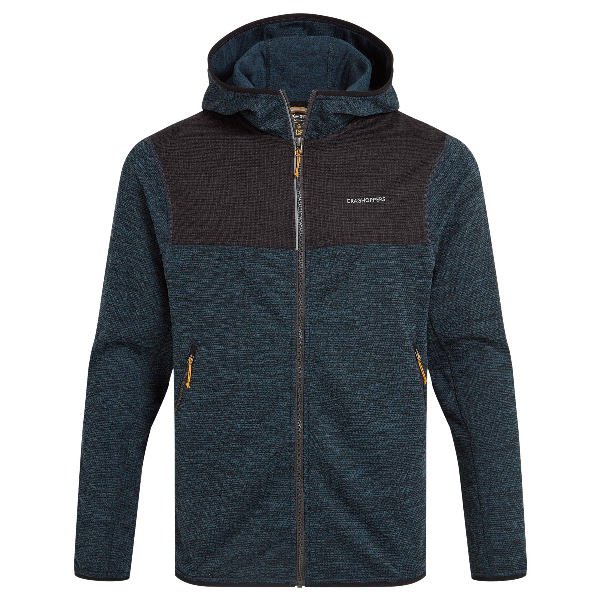 Craghoppers Mens Travos Full Zip Fleece Top (L) (Blue Stone Marl)