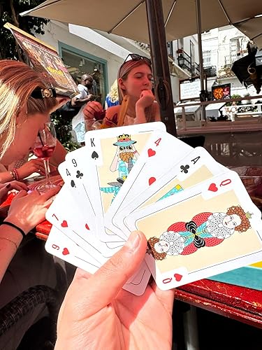 Miniatura 7 de Juegos de cartas para viajeros | 30 divertidos juegos clásicos y 2 mazos personalizados | Regalo ideal para niños (4 +) y viajeros | Noche de juegos