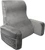 Carepeutic Ergo Comfort Massage Cushion, Bed Wedge, Grey, 1 Count, Pack of 1