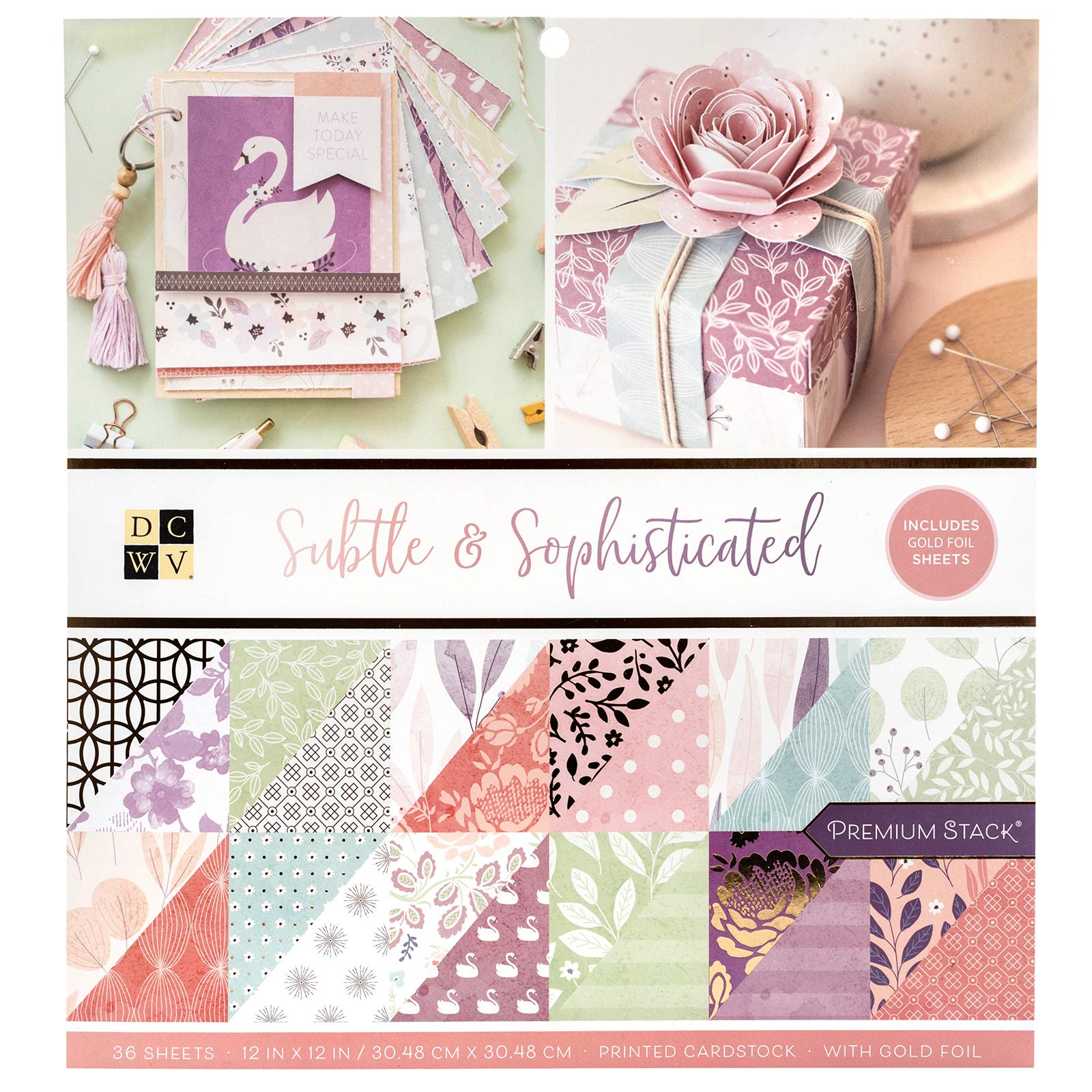 DCWV Paper Stack, Multi-Coloured