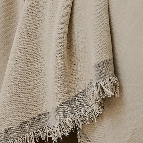 Miniatura 7 de DREAMINGO Funda de sofá reversible para sofá de 2 plazas, color gris oscuro, funda de sofá biplaza beige para perros, funda de sofá de felpilla