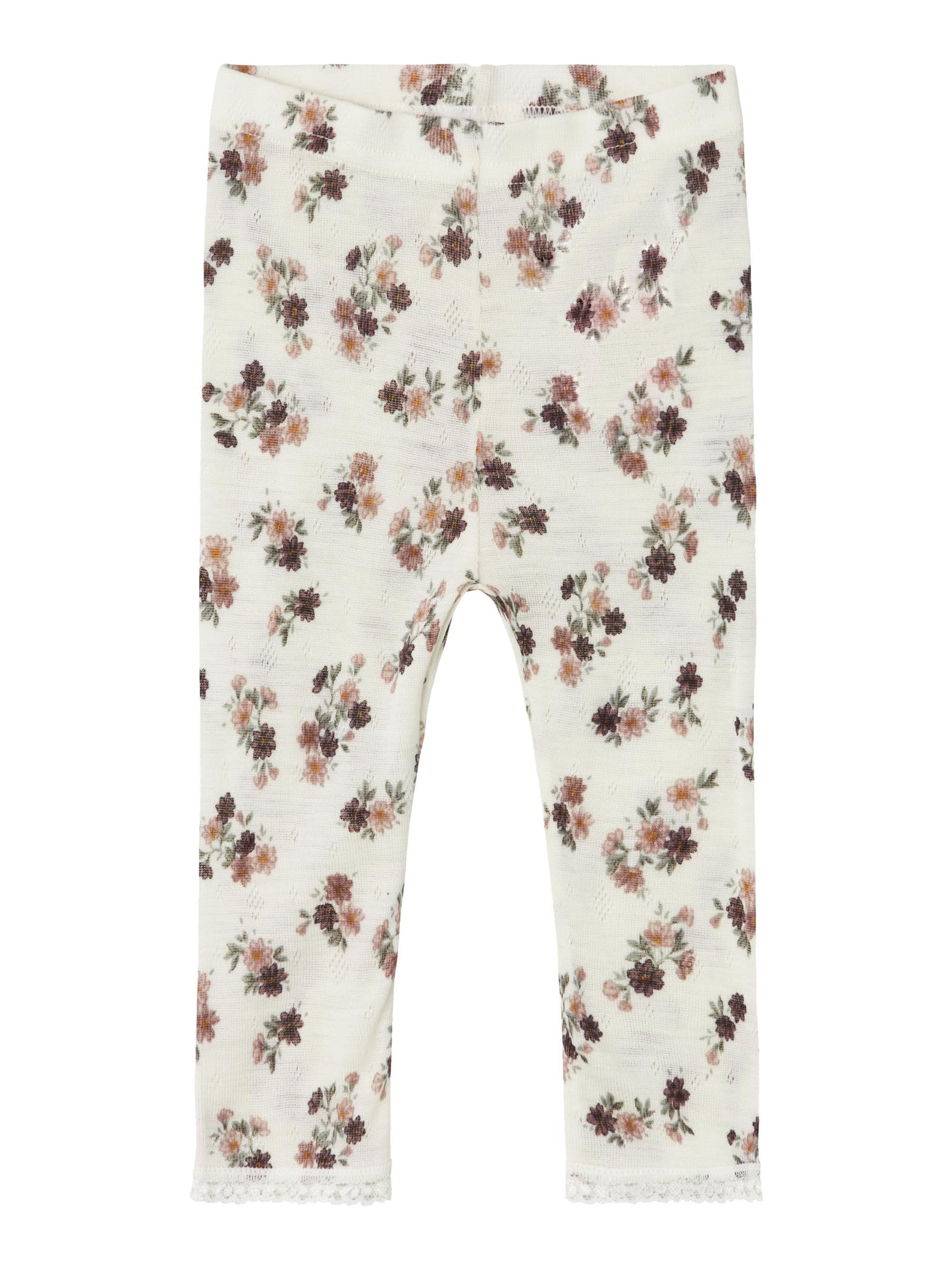 NAME IT Nbfwang Wool Needle Legging Noos Legginsy dziecięce