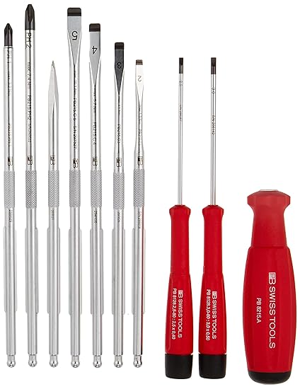 PB Swiss Tools SwissGrip screwdriver set with interchangeable blades