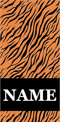 Miniatura 5 de Toalla de playa  Toallas de playa gruesas de 100% algodón de gran tamaño para adultos de 60 x 80 pulgadas, toallas de playa personalizadas con