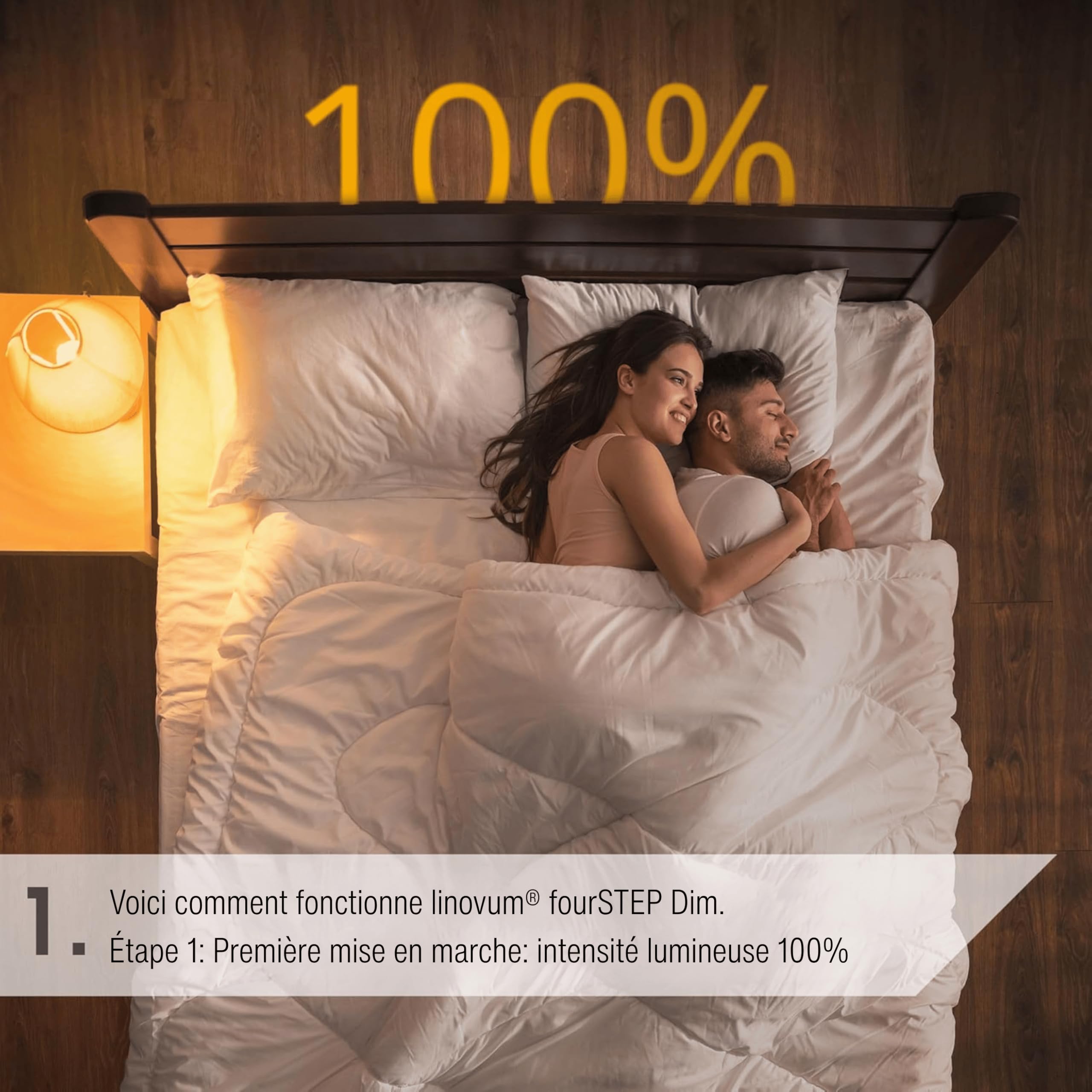 SSC-LUXon fourSTEP ampoule flamme E14 1 piece dimmable sans variateur | Se remplace en un geste, sans outil ni application, pour un confort lumineux immédiat et des économies d'énergie durables.