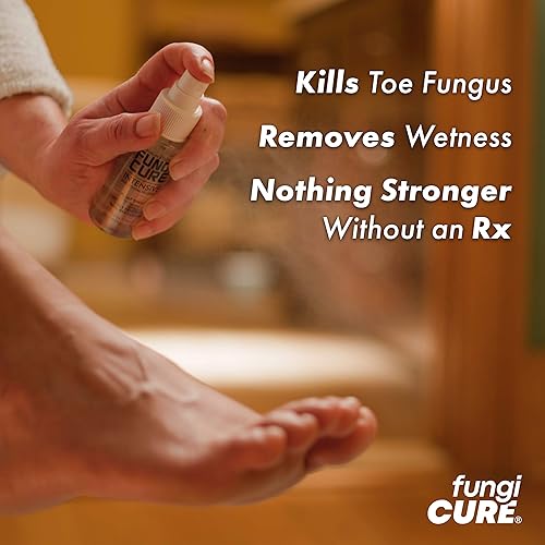 Miniatura 4 de FUNGICURE Spray intensivo, tratamiento antifúngico, mata 6 tipos de hongos y hongos solución líquida antifúngica para uñas, mata hongos que pueden
