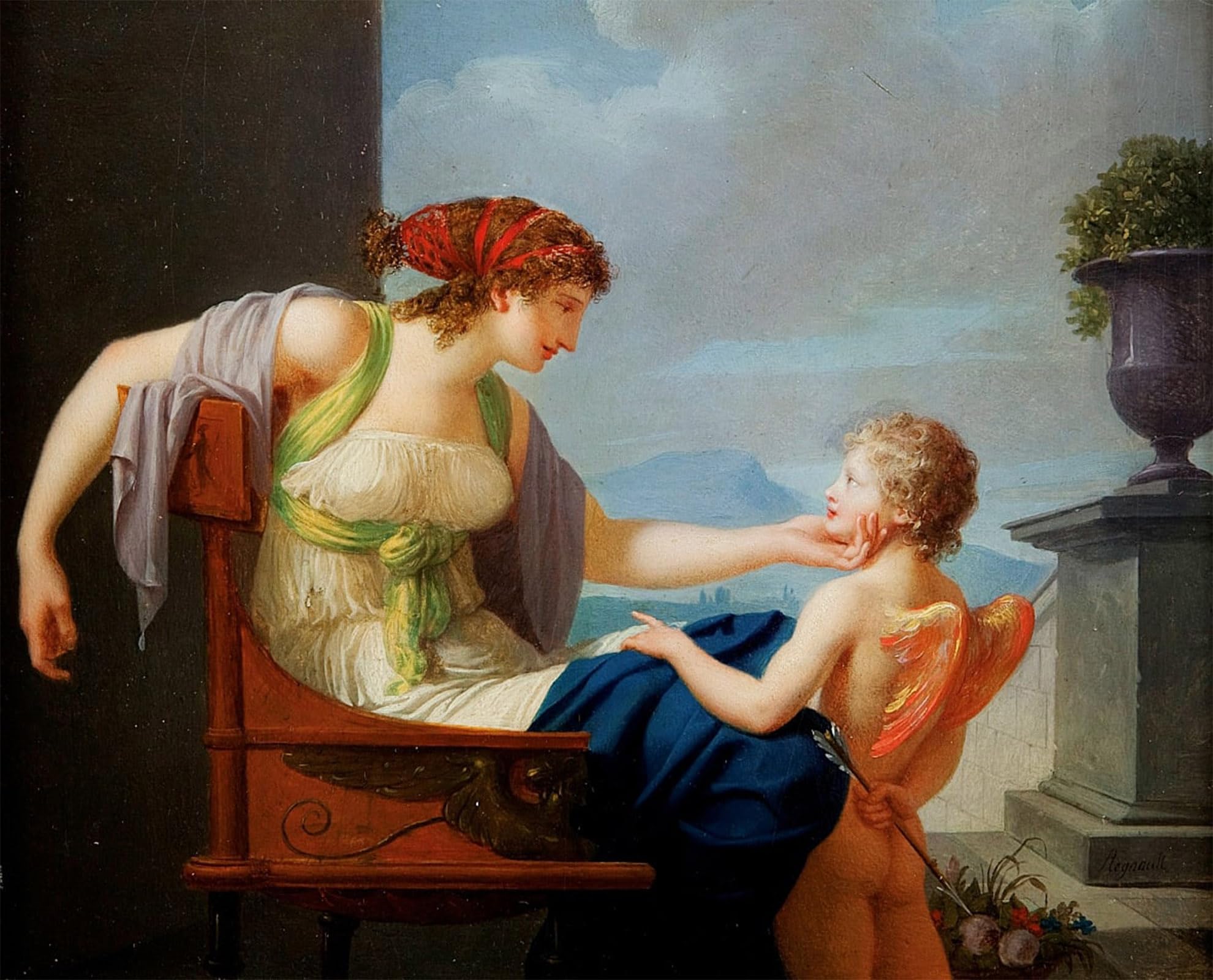 ARTXLXXBN Famous Prints Artwork Pictures Poster Painting Art H Hassler Feeding a Animal by William Davis Hassler Artwork Landscape Pictures for Home Decor 60x90cm