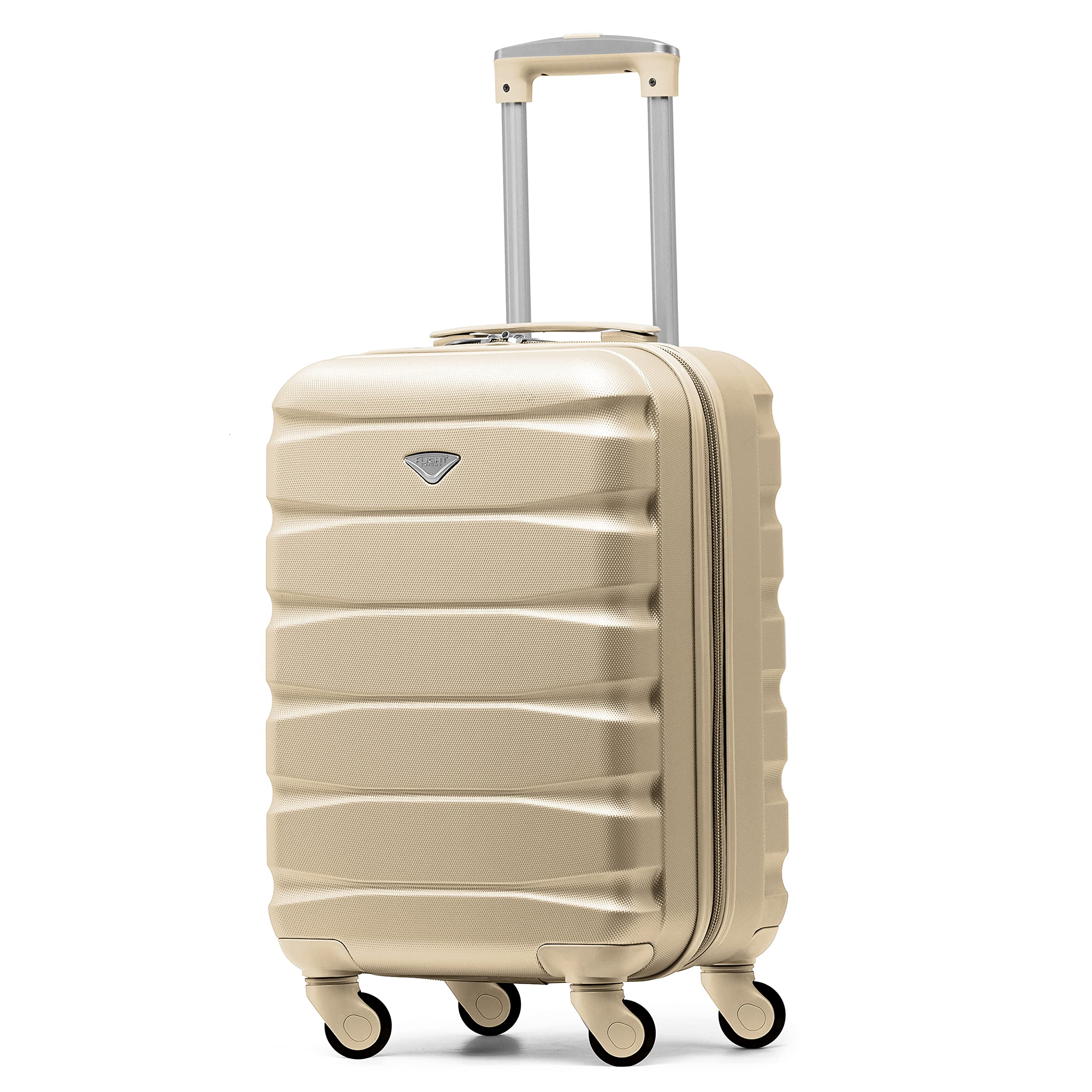 Flight Knight 56x45x25 EasyJet Cabin Bag, Jet2, British Airways Suitcase - Lightweight Small Durable 4-Wheel Cabin Case, Maximum Carry-On Size, ABS Hard Shell, 10kg Hand Luggage Bag- 56 x 45 x 25 — view 42