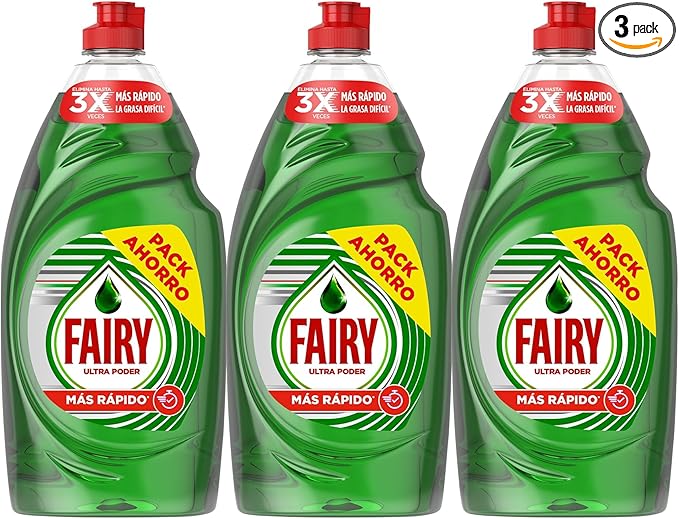3x 900ml Fairy