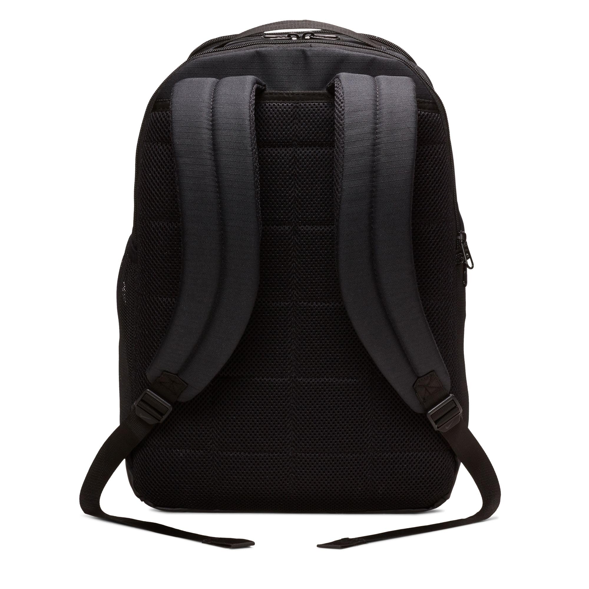 Nike 25 Ltrs Black/Black/White Casual Backpack (BA5954-010), 15 inches