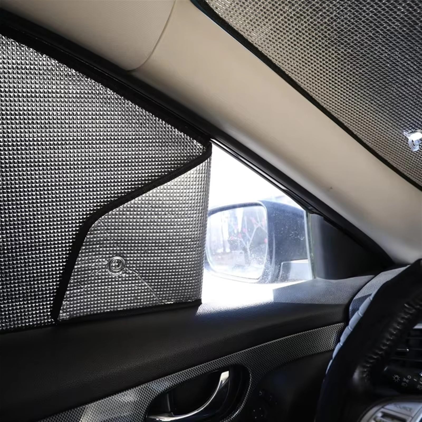 Protector Solar Coche para LYNK&CO 01 2021-2023, Protección UV Parasol Visera Cubierta Parabrisas Protección Privacidad Accesorios Automóvil Coche Parasol Parasol para Parabrisas Coche(Front 1pcs)