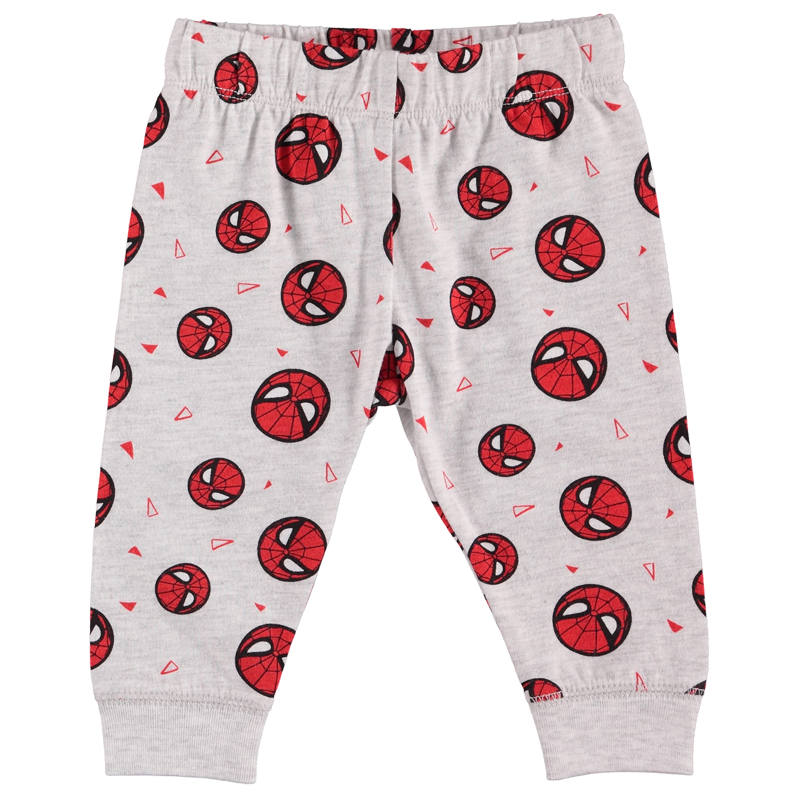 Marvel Baby Boys Spider-Man - Conjunto de ropa de bebé de 3 piezas con mameluco, pantalones y sombrero. Body de una pieza