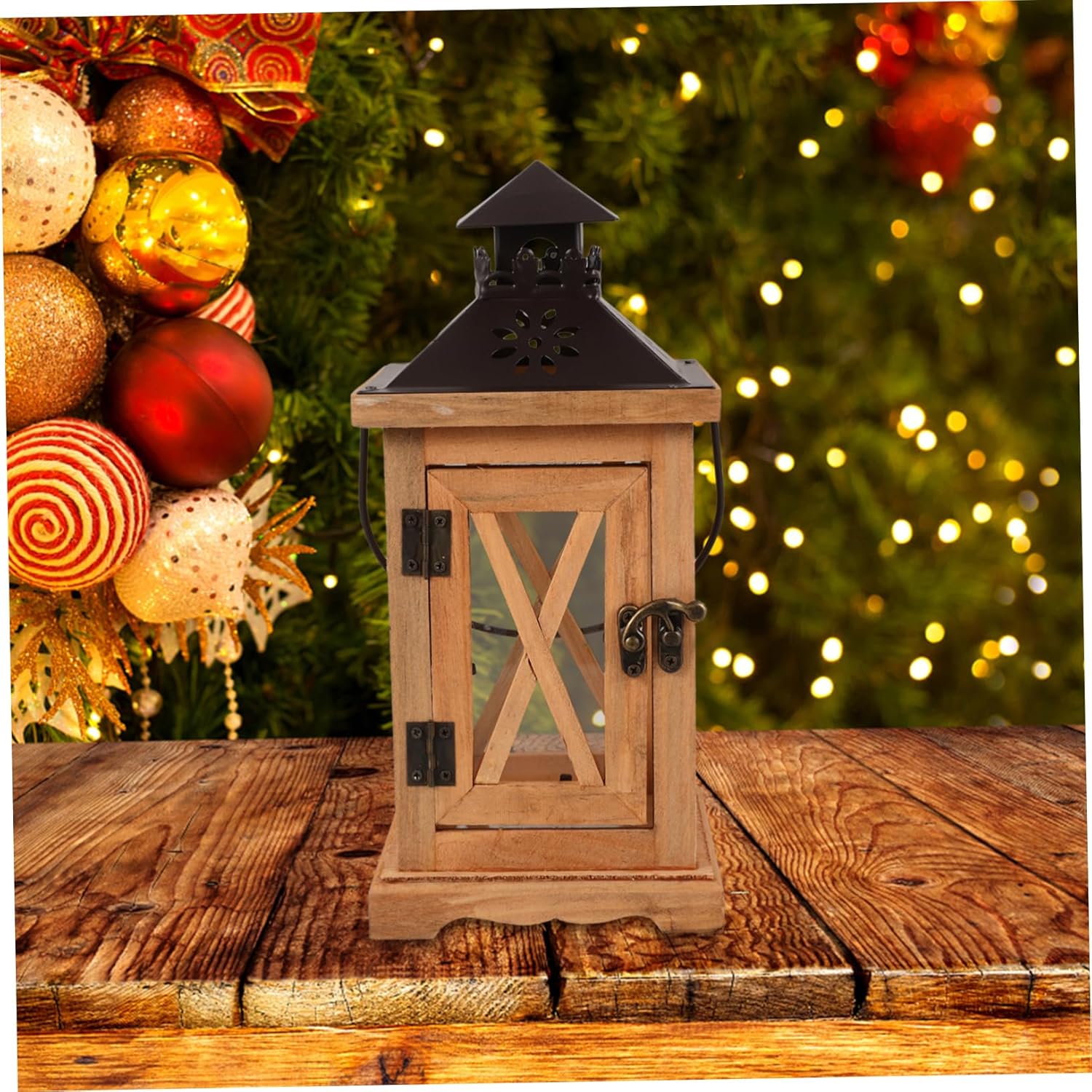 Rustic Hanging Candle Lantern Decorative Tea Light Holder for Farmhouse Decor Elegant Centerpiece for Weddings and Festivals Space Saving Candle Holder Unique Vintage