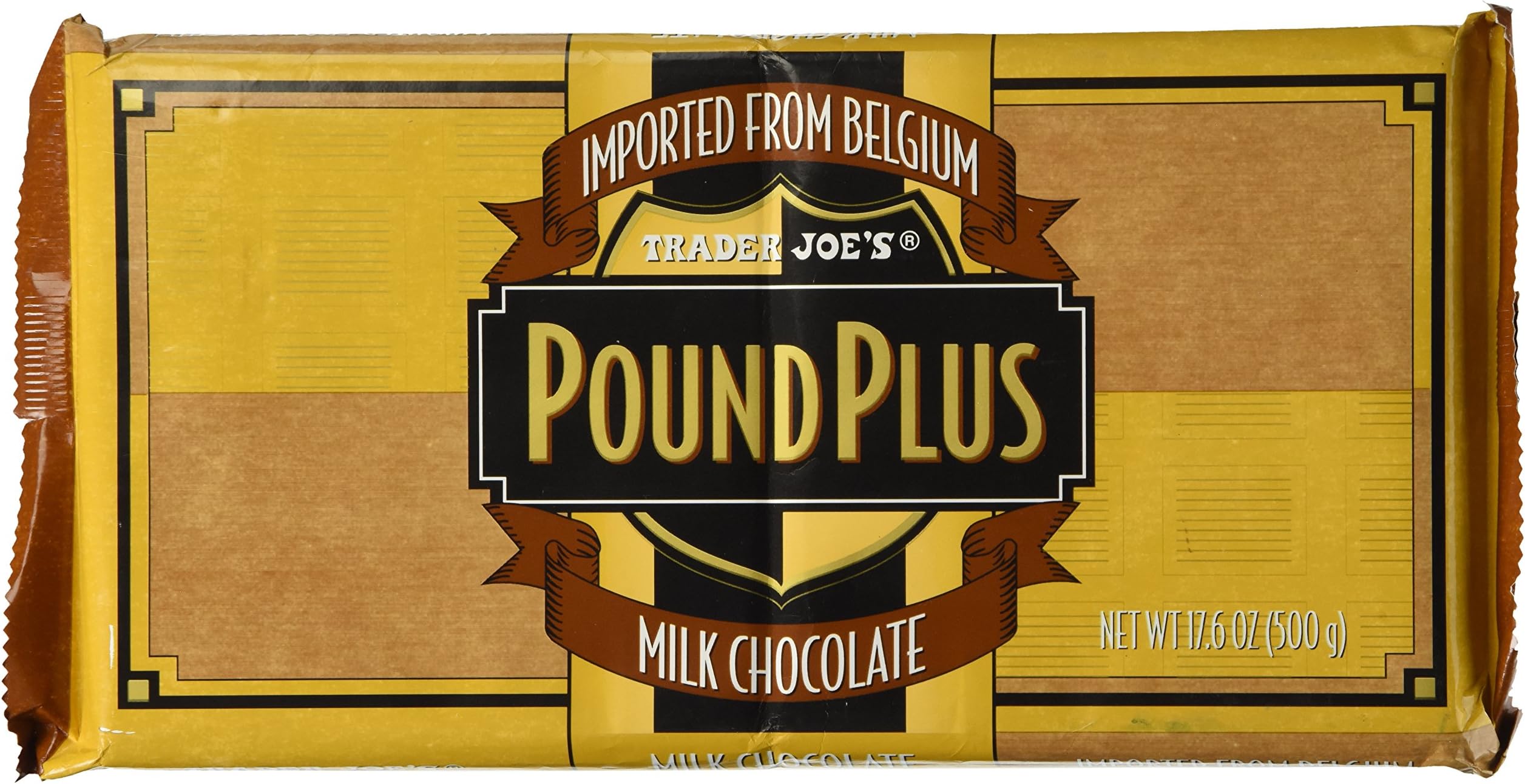 Trader Joe's Pound Plus Milk Chocolate 17.6 oz.
