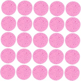 ERINGOGO 50 esponjas faciales de celulosa nat...