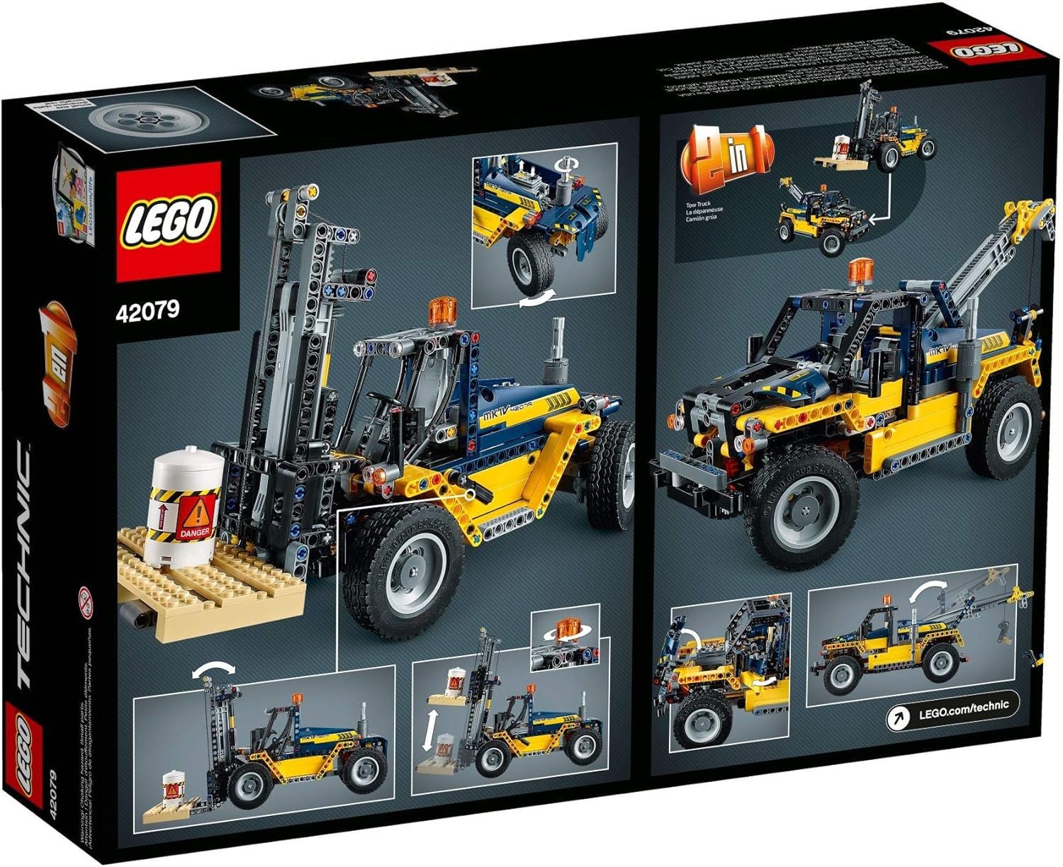 LEGO Technic Heavy Duty Forklift Building Set with Jamaica Ubuy
