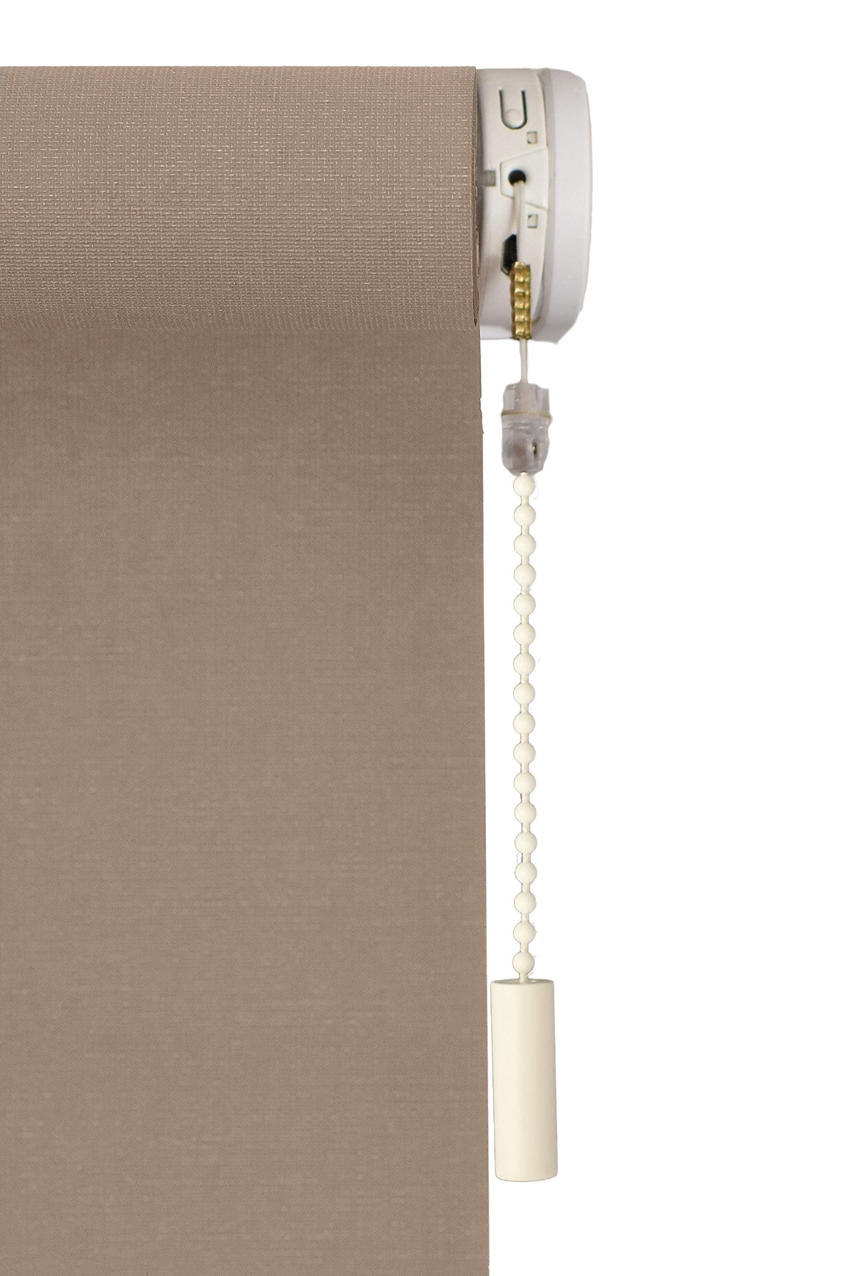sunlines Store Enrouleur sans Fil sur Mesure en Polyester Sable 130 x 180 cm
