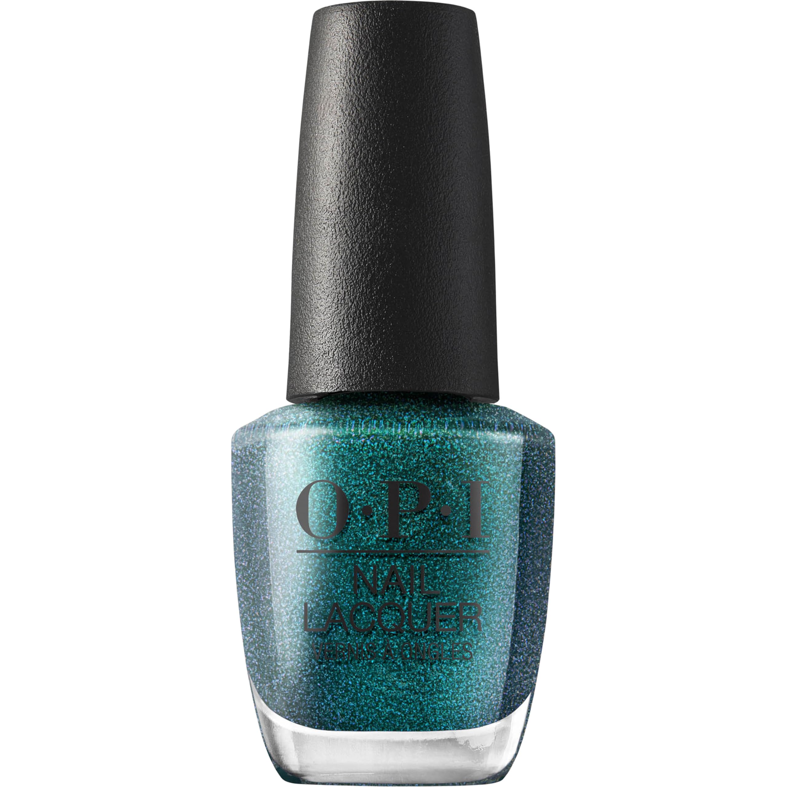 OPI Nail Lacquer Yuletide Sweetings! | Semi-Sheer Cool Dark Green with Blue Shimmer Chip Resistant Nail Polish | Good Enough to Treat Collection | Holiday 2025-image-41
