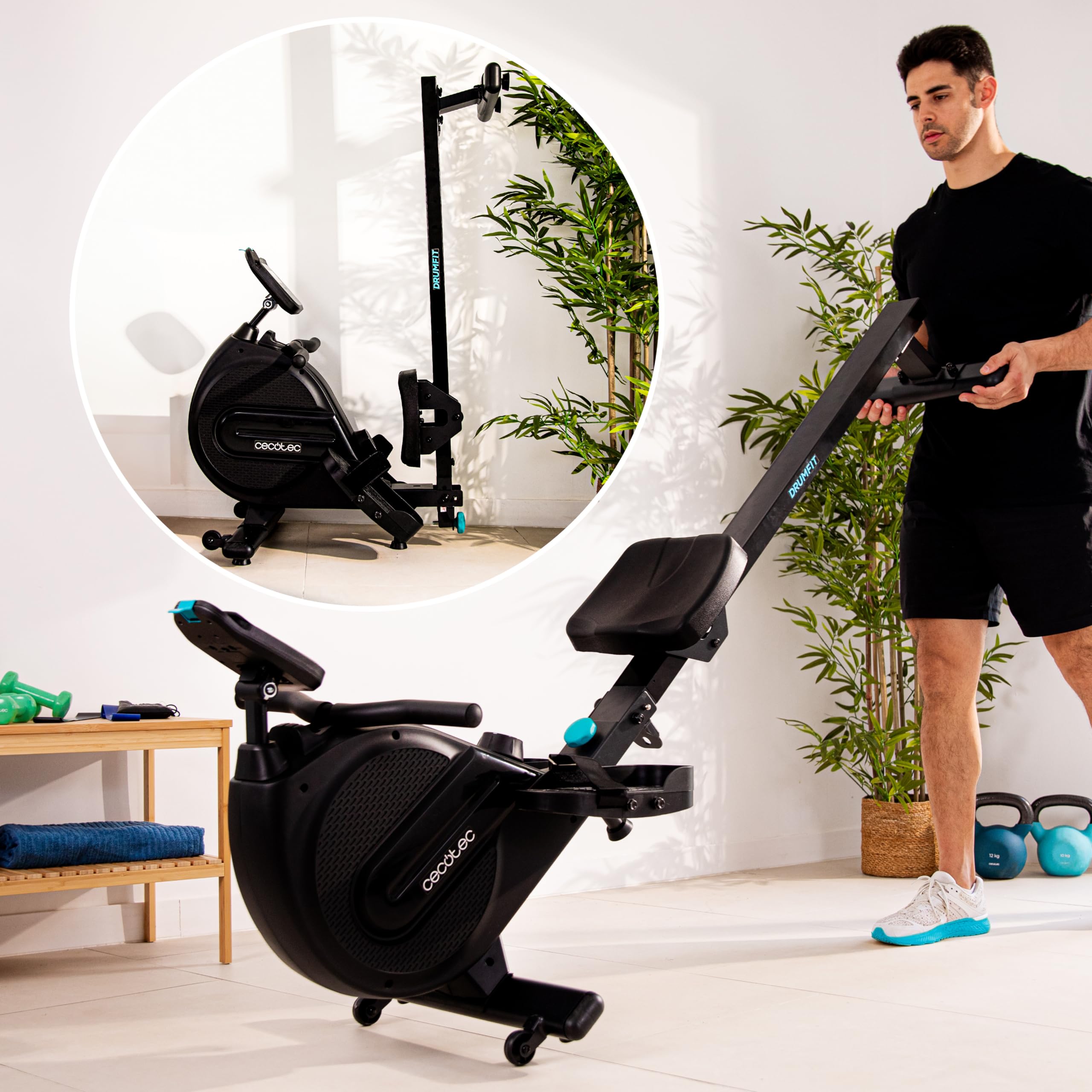 Cecotec Vélo d'Intérieur DrumFit Indoor