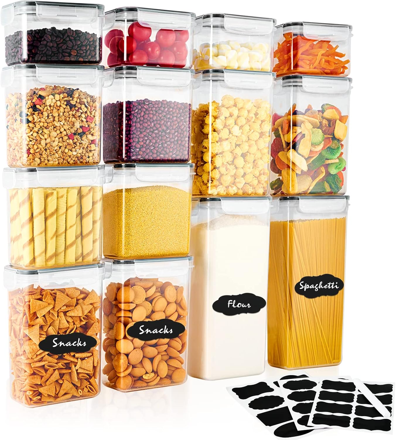 CLIFFBUCK 14 Pack Food Storage Containers With Lids