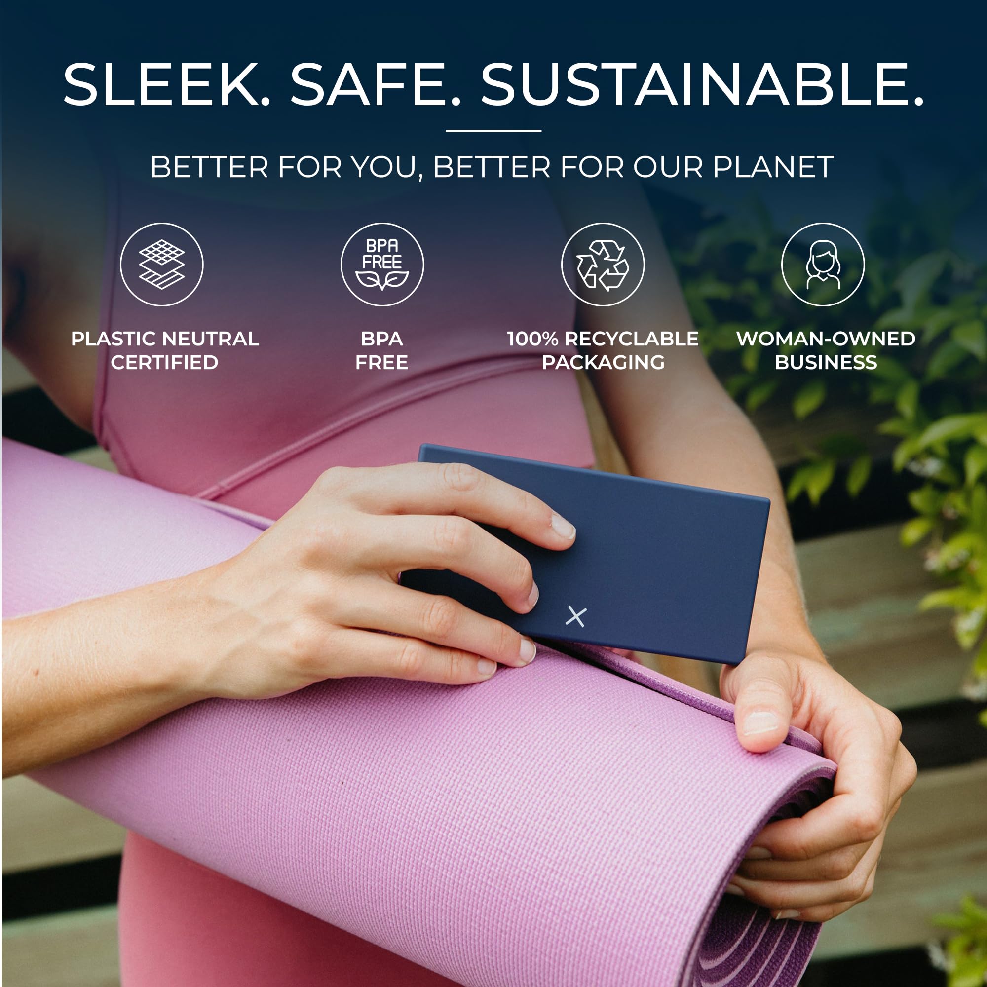 PORT X POLISH Designerski tygodniowy organizer na tabletki (AM/PM 2x Daily, liliowy) | kompaktowy, stylowy 7-dniowy futerał na suplementy witaminowe, uroczy przenośny mini podróżny pojemnik na leki,