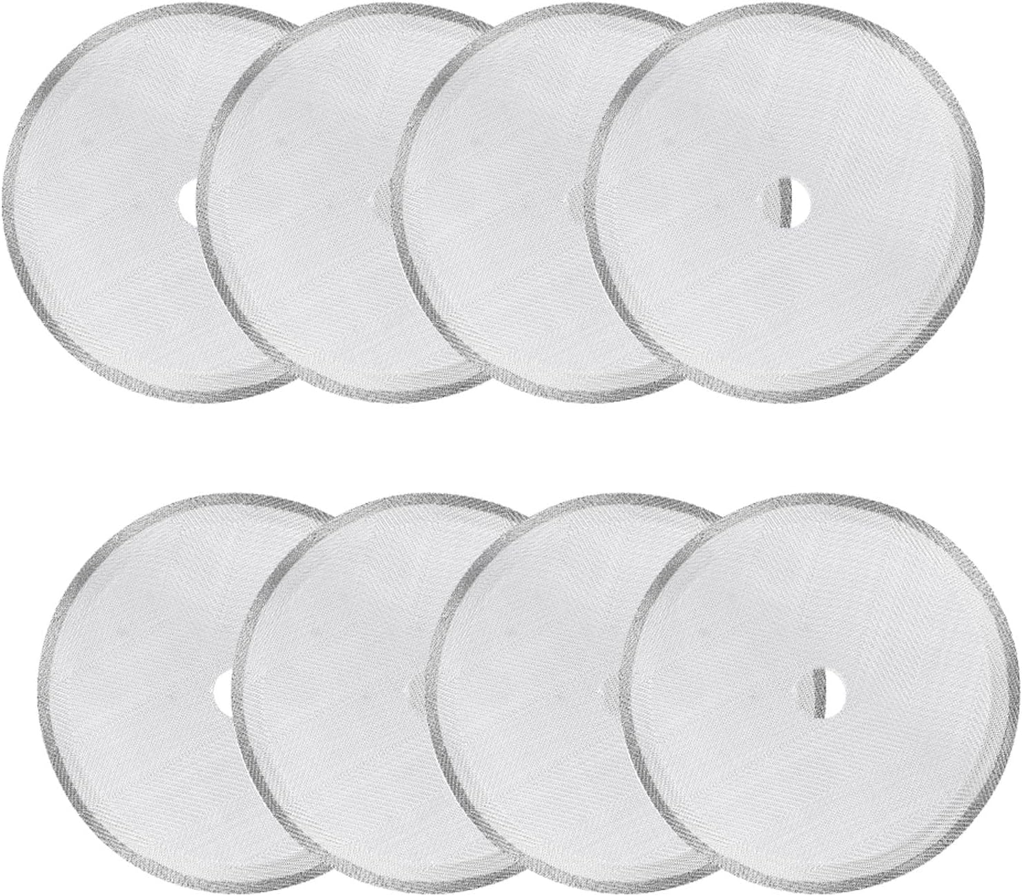 8pcs 350ml Washable Cafetiere Mesh Coffee,Press Filter Mesh Replacement