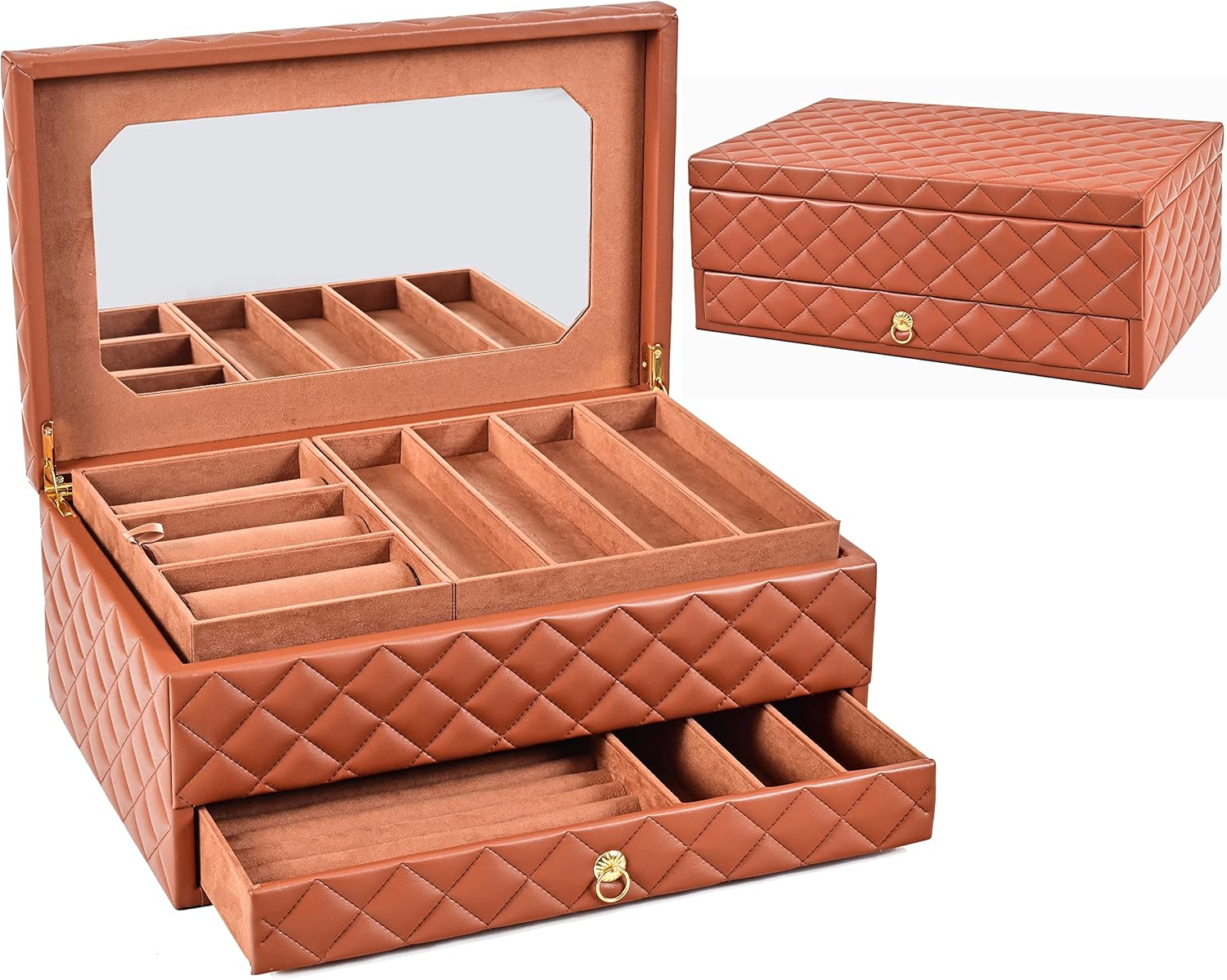 鳥と巣のアクセサリーケース