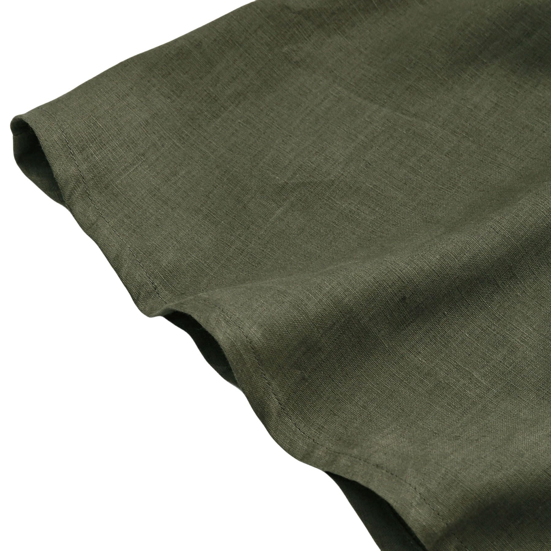 Amazhiyu Abito estivo da donna, in lino, lungo, con tasche