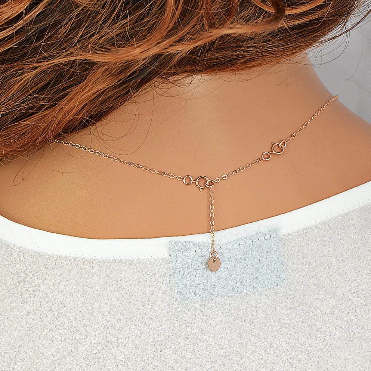 LONAGO 3 STÜCKE 925 Sterling Silber Halskette Extender Kette Armband Extender für Schmuckherstellung