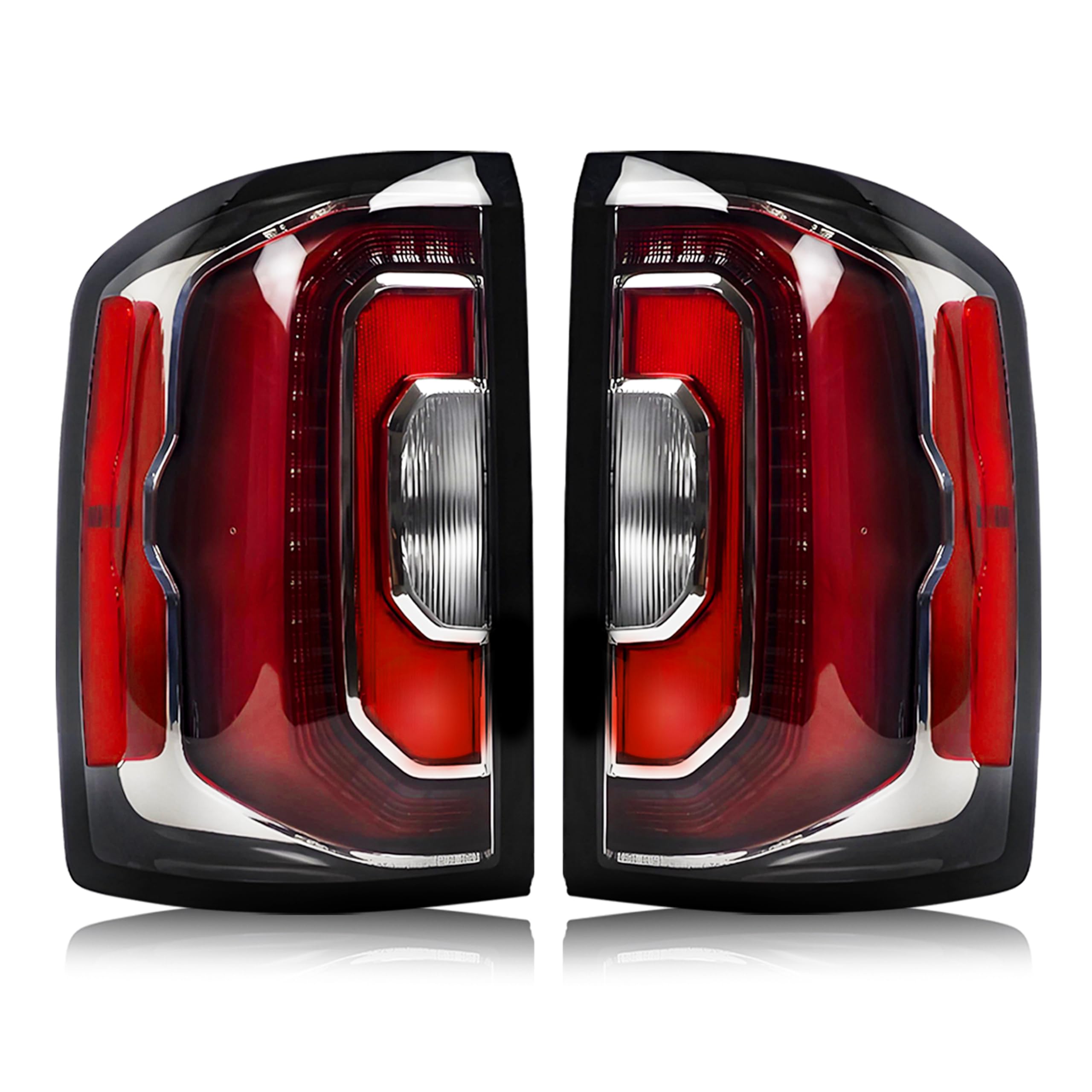 Pair LED Tail Lights For 2016-2018 GMC Sierra 1500 SLT/Denali