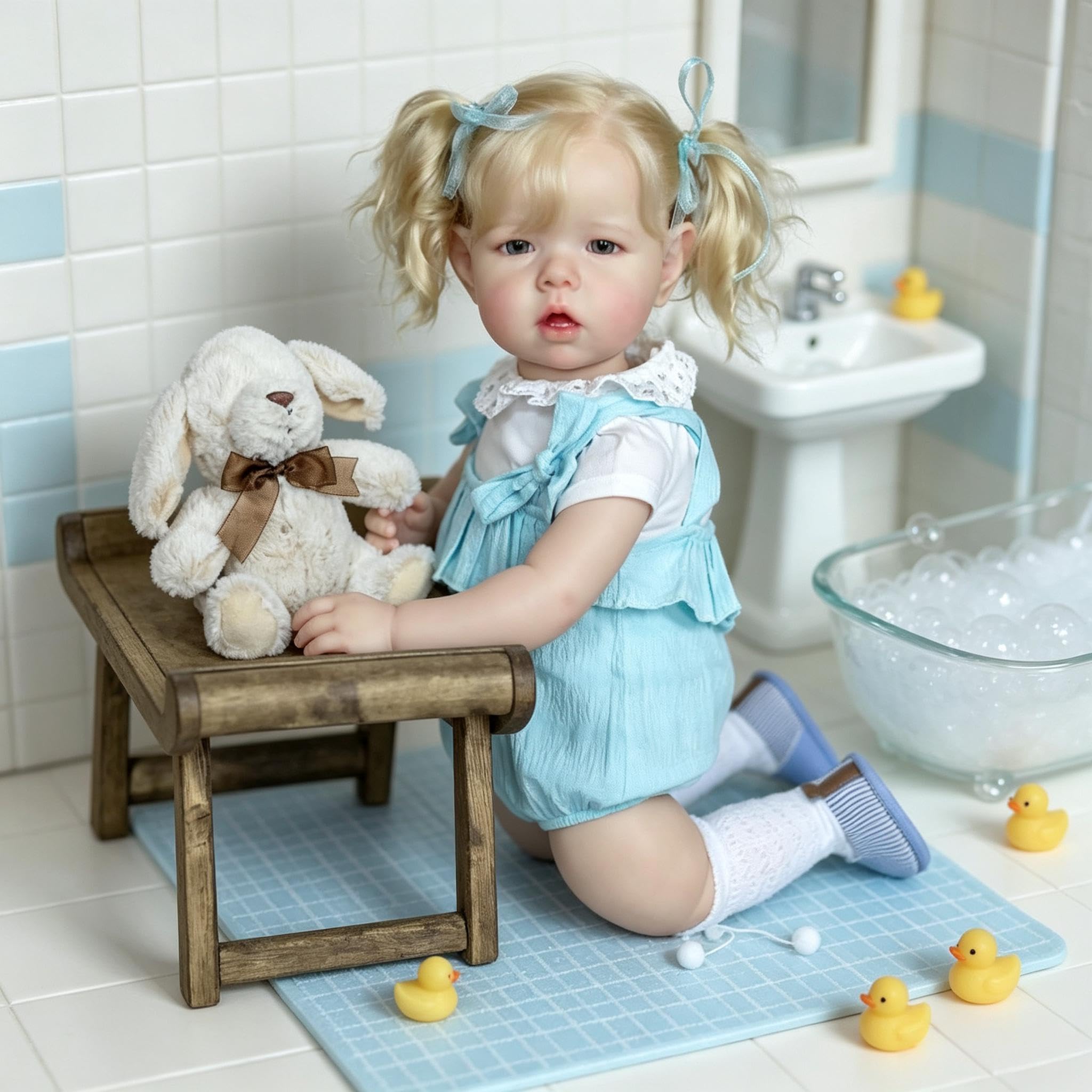 Realistyczne lalki Reborn 71 cm duży rozmiar Reborn Baby Dolls Girl Realistyczne maluch, lalka, miękka winylowa tkanina, ciało, które wygląda jak prawdziwe życie, lalka niemowlęca z