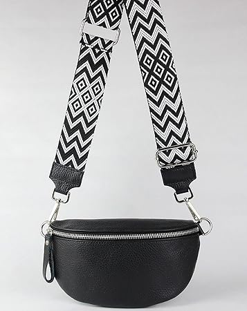 Firenze Outlet Borsa A Tracolla (bum Bag) In Vera Pelle Di Alta Qualità - Portafoglio, Borsa Da Viaggio O Per La Sicurezza, Marchio Lorenz Borsa A Tracolla Ventrale Pelle Genuina - Foto 11