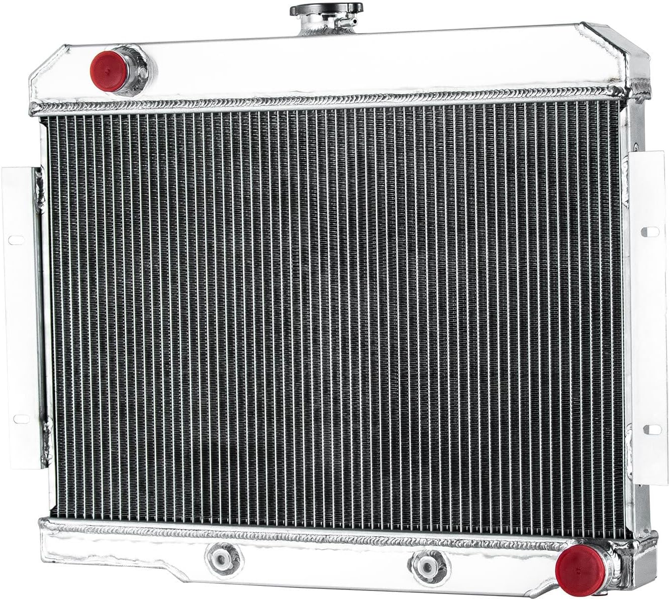 Automotive Replacement Engine Radiators 3 Row Radiator For Jeep CJ5 CJ6 CJ7 Chevy Small Block Swap V8 AT 1972-1986 CC1919