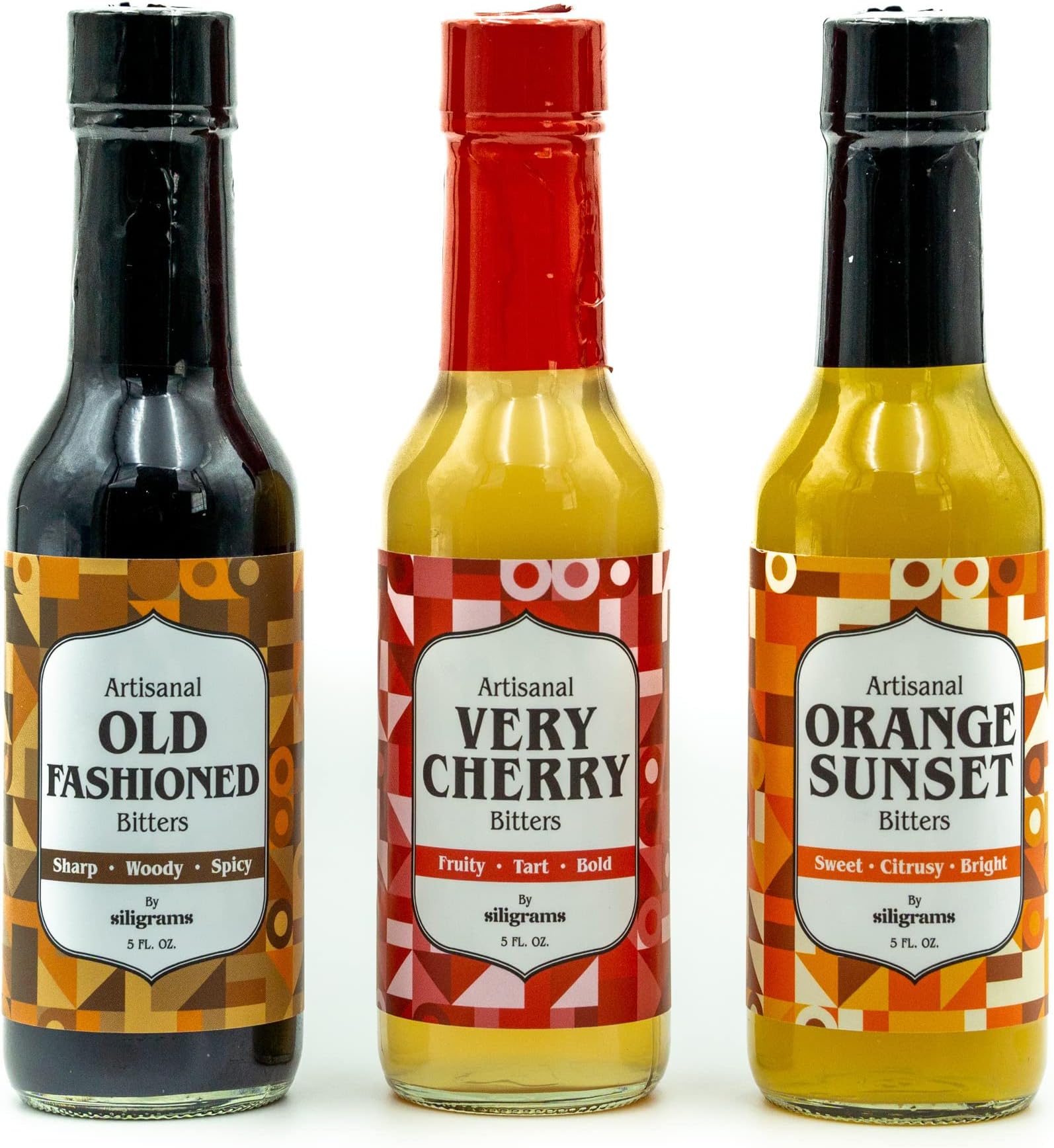 SILIGRAMS Premium Bitter Sampler Set 15 oz Artisanal