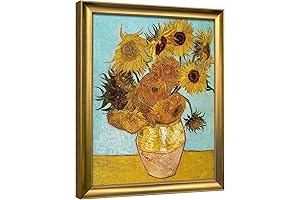 Wieco Art Canvas Prints of Vincent Van Gogh's Sunflowers